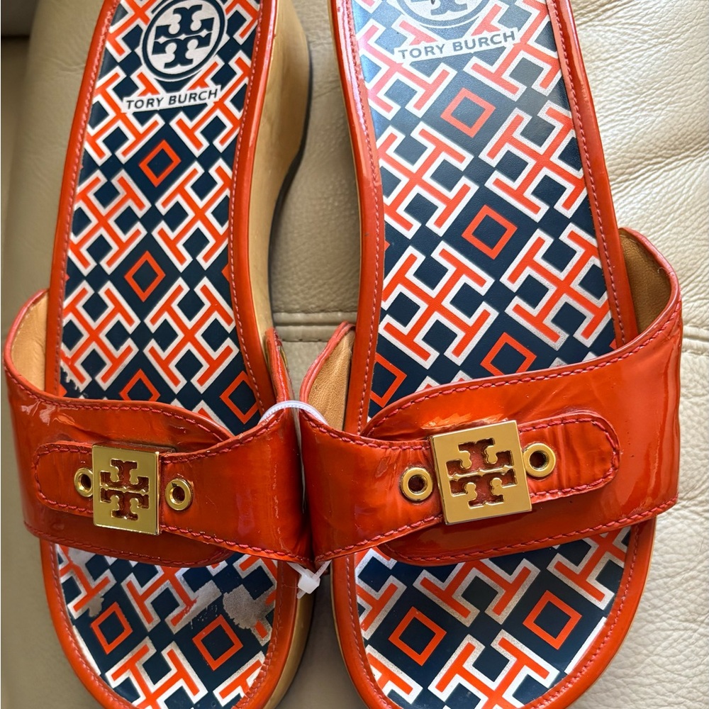 TORY BURCH SANDALS SIZE 10